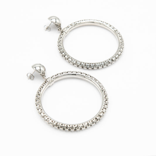 Orecchini Cerchio Traforato Grande