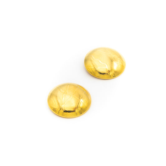 Orecchini a Bottone Radice