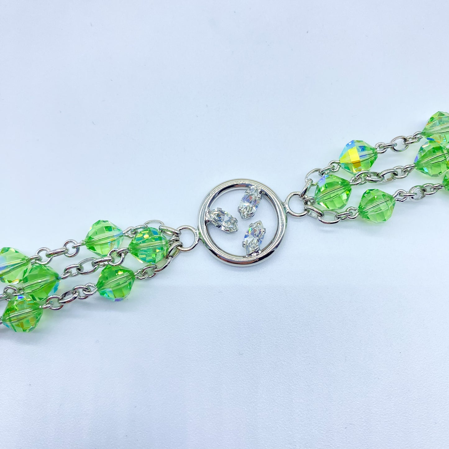 Bracciali con perline in cristallo “Foglia Trilogy”