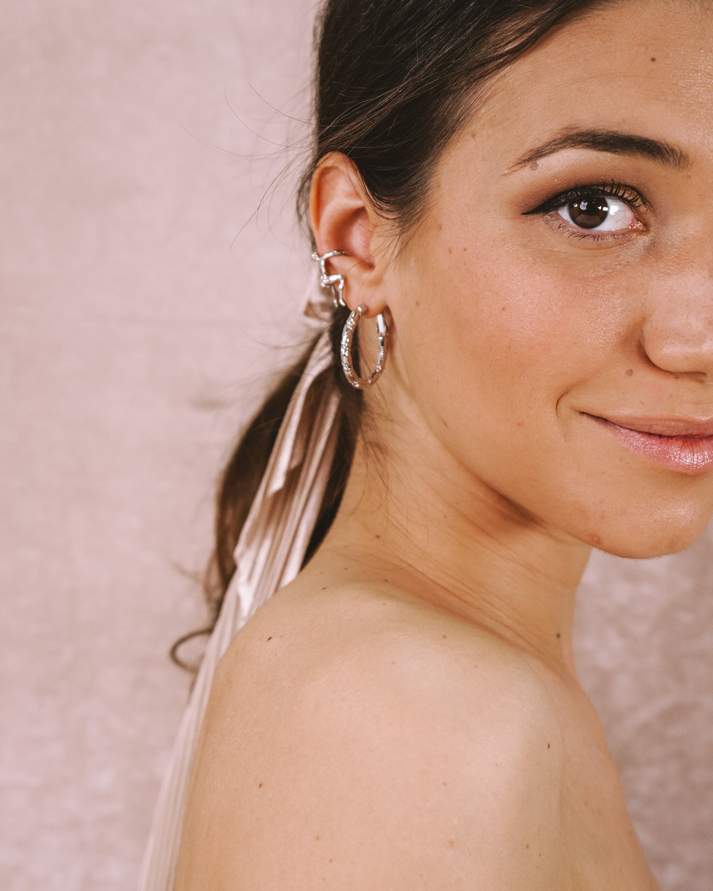 Orecchini a Cerchio Torchon