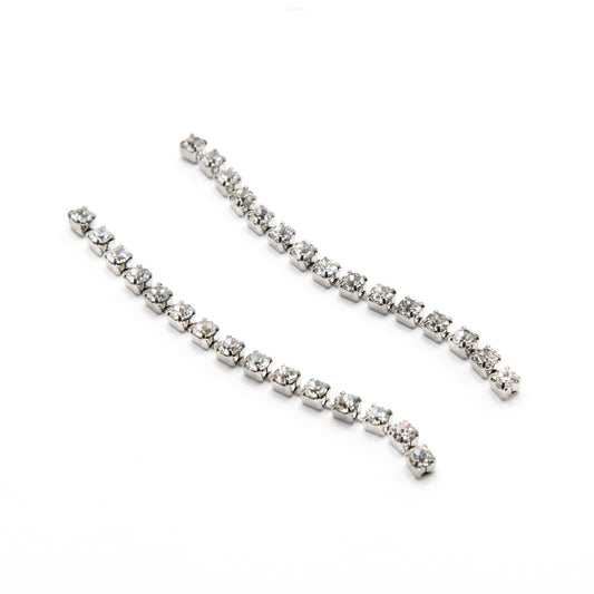 Orecchini pendenti con cristalli