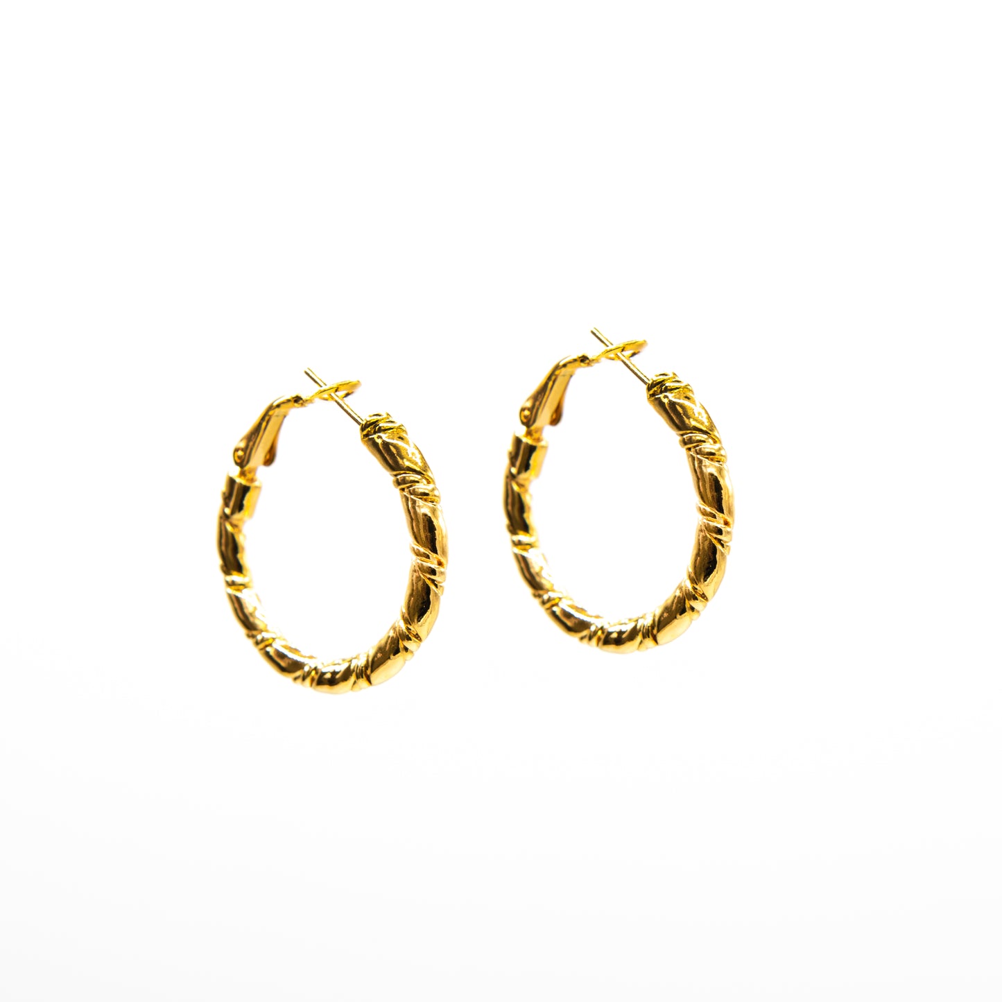 Orecchini a Cerchio Torchon