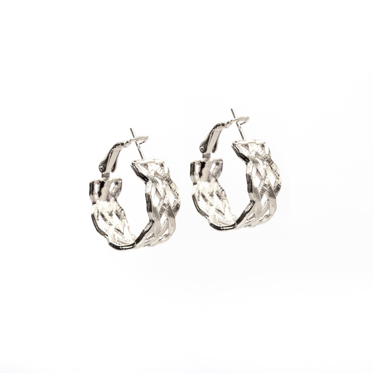 Orecchini a Cerchio Catena