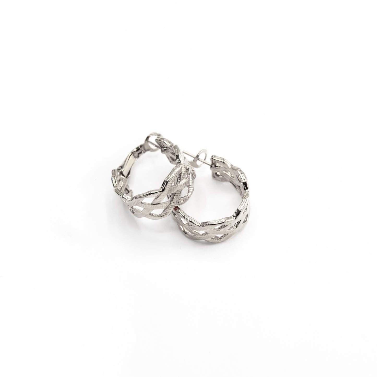 Orecchini a Cerchio Catena