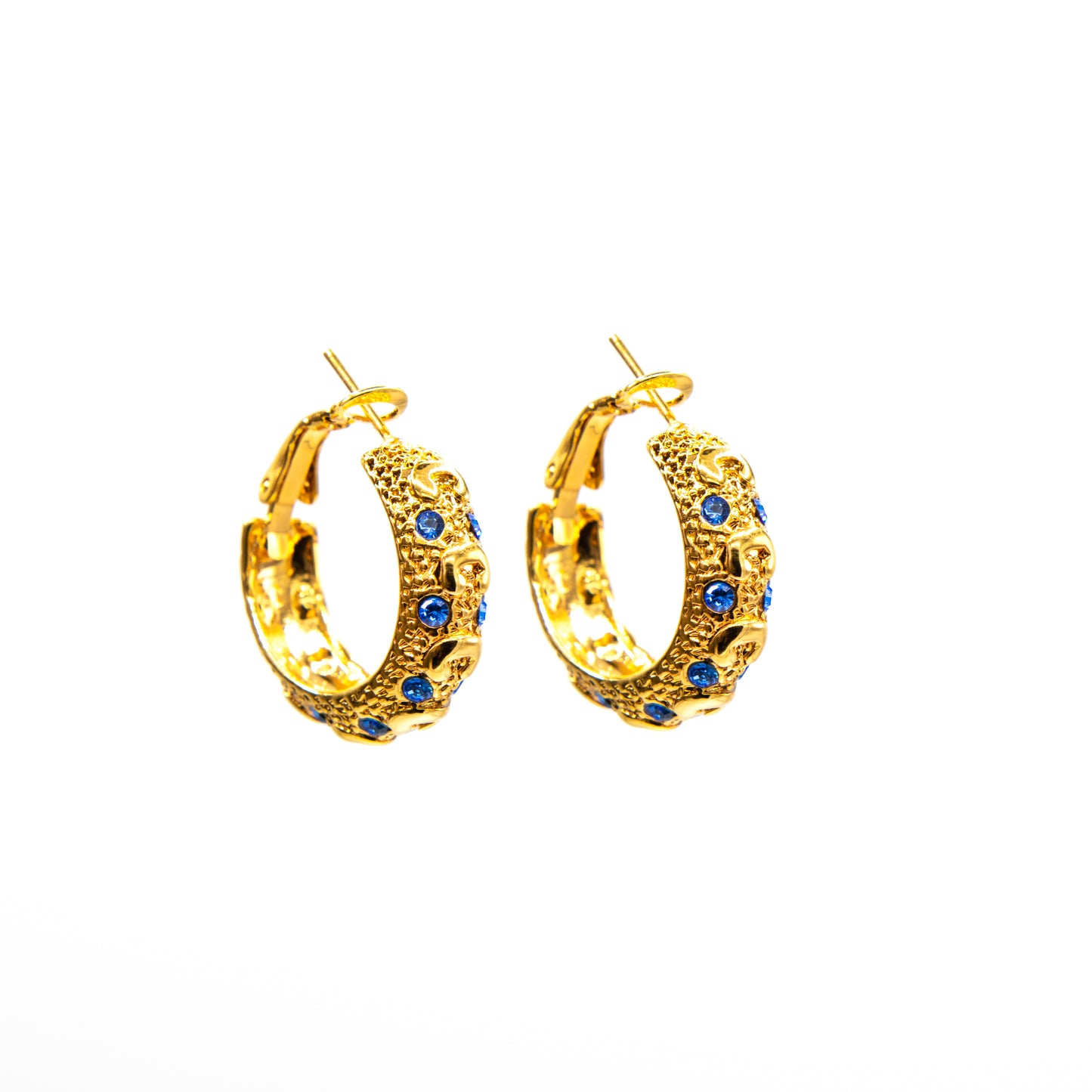 Orecchini a Cerchio Cristal