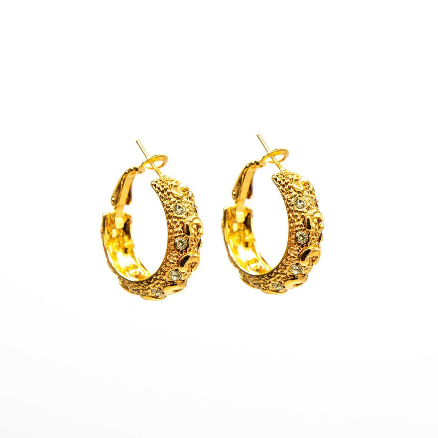 Orecchini a Cerchio Cristal