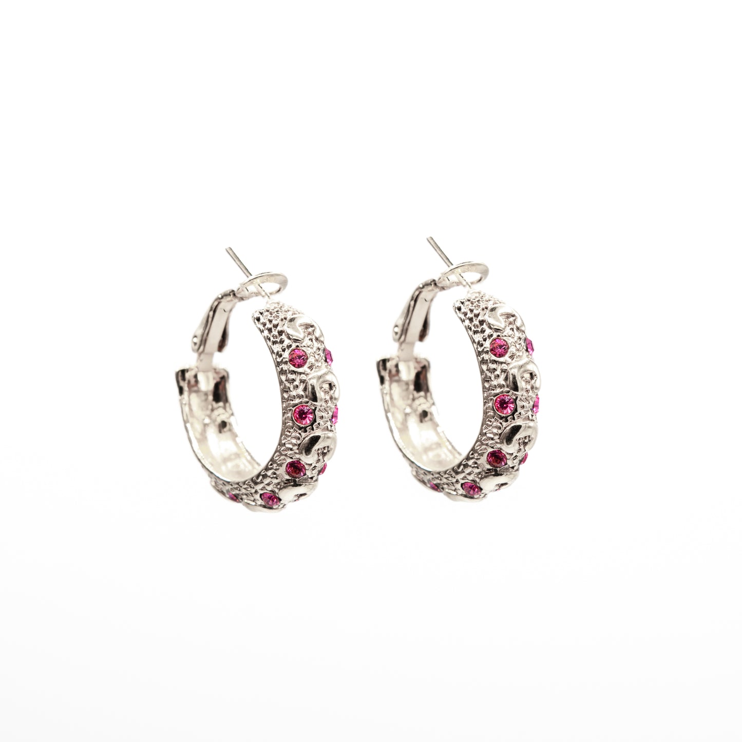 Orecchini a Cerchio Cristal