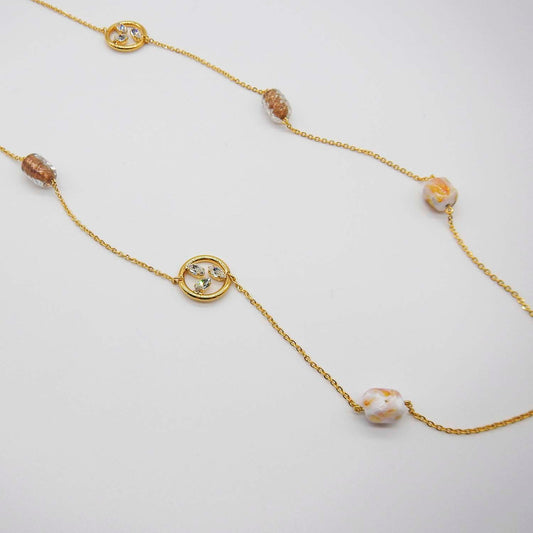 Collana Foglia Oro Icon Trilogy